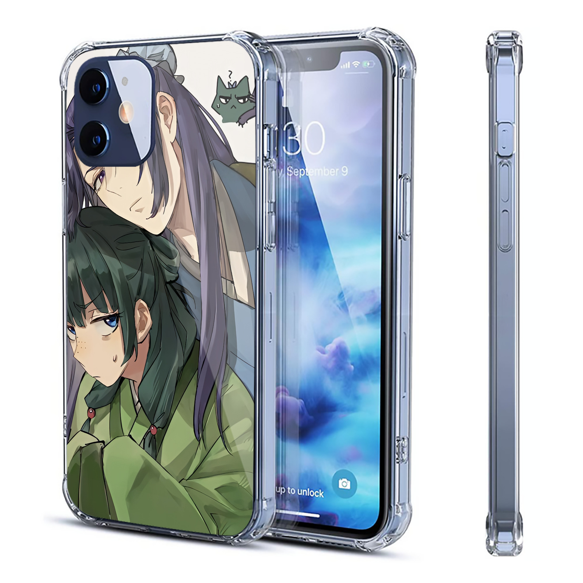 （画像用） 薬屋のひとりごと The Apothecary Diaries 【iPhone 12シリーズ対応】透明スマホケース（クリアソフトケース）